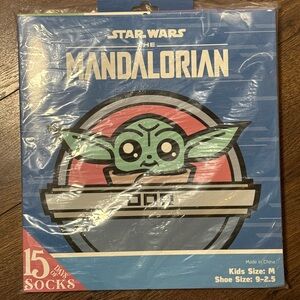 Disney Star Wars Mandalorian kids socks set